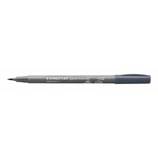 Staedtler pigment brush pen kaltgrau dunkel (VE=10stk)