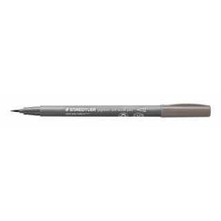 Staedtler pigment soft brush pen warmgr.med. (VE=10stk)