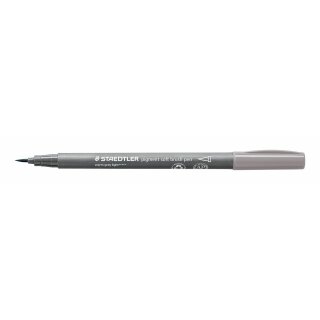 Staedtler pigment soft brush pen warmgr. hell (VE=10stk)