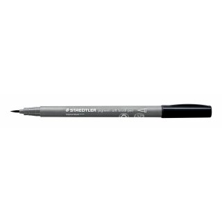 Staedtler pigment soft brush pen int. schwarz (VE=10stk)