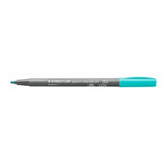Staedtler pigment calligraphy pen türkis (VE=10stk)