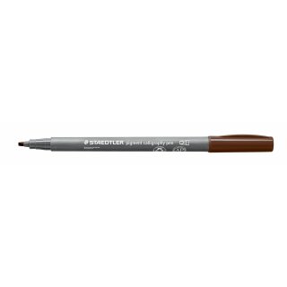 Staedtler pigment calligraphy pen braun (VE=10stk)