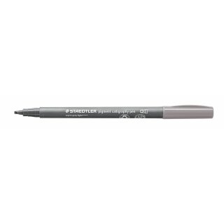 Staedtler pigment calligraphy pen warmgr hell (VE=10stk)