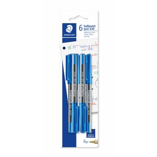 Staedtler Kugelschreiber stick 430 M BK 6ST