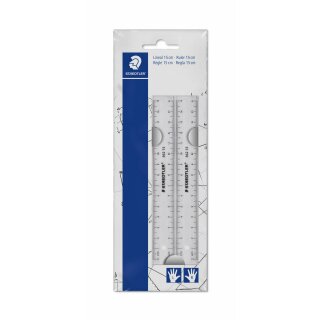 Staedtler STAEDTLER Lineal transp. 15cm 2St.