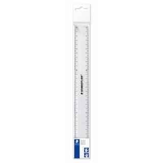 Staedtler Lineal 30cm Kunstst. Transp