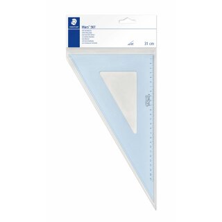Staedtler Zeichendreieck 31cm 60/30 Gr. tr.bl