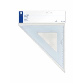 Staedtler Zeichendreieck 36cm 45/45 Gr. tr.bl