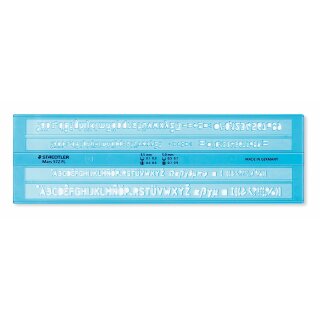 Staedtler Schriftschablone 3,5mm + 5mm