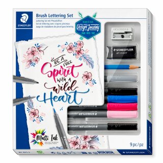 Staedtler Brush Lettering Set 9 ST 100% PEFC