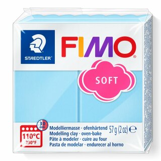 Staedtler Mod.masse Fimo soft aqua (VE=6stk)