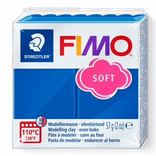 Staedtler Mod.masse Fimo soft pazifikblau (VE=6stk)