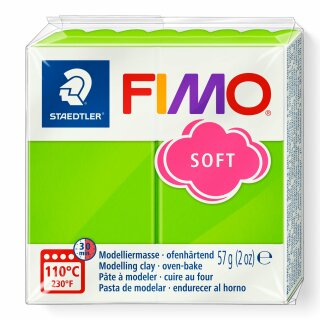 Staedtler Mod.masse Fimo soft apfelgrün (VE=6stk)