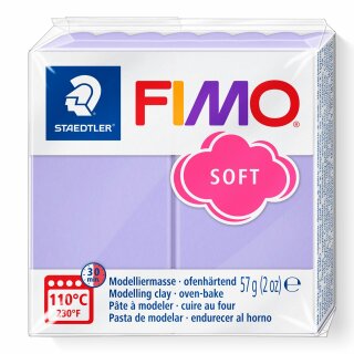 Staedtler Mod.masse Fimo soft flieder (VE=6stk)