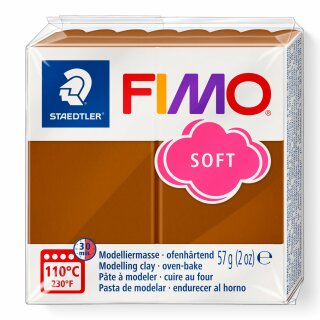 Staedtler Mod.masse Fimo soft caramel (VE=6stk)