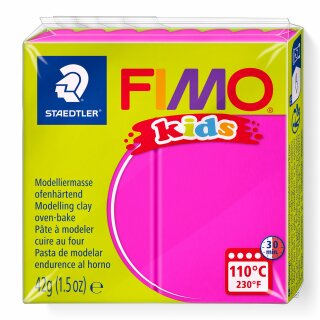 Staedtler Mod.masse Fimo kids pink (VE=8stk)