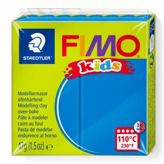 Staedtler Mod.masse Fimo kids blau (VE=8stk)