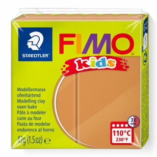 Staedtler Mod.masse Fimo kids hellbraun (VE=8stk)