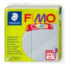 Staedtler Mod.masse Fimo kids glitter silber (VE=8stk)