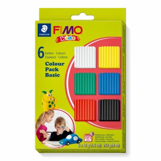 Staedtler Set Mod.masse Fimo kids col.pack Ba