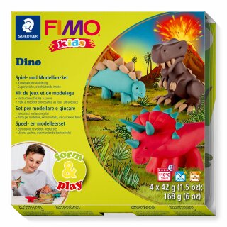 Staedtler Set Mod.masse Fimo kids F&P Dino