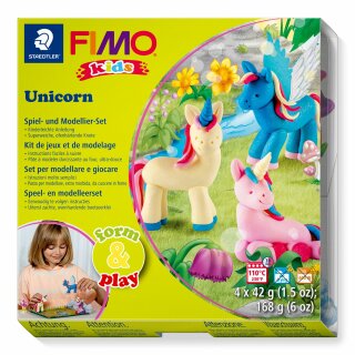 Staedtler Set Mod.masse Fimo kids F&P Unicorn