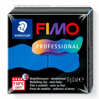 Staedtler Mod.masse Fimo prof 57g blau (VE=6stk)