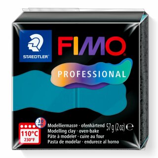 Staedtler Mod.masse Fimo prof 57g petrol (VE=6stk)