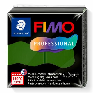 Staedtler Mod.masse Fimo prof 57g blattgrün (VE=6stk)