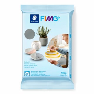 Staedtler Mod.masse FimoAir 500g grau (VE=12stk)