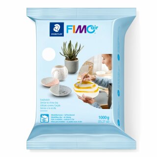 Staedtler Mod.masse FimoAir 1000g weiß (VE=6stk)