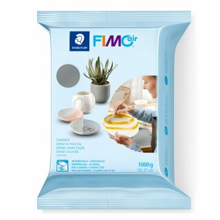 Staedtler Mod.masse FimoAir 1000g grau (VE=6stk)