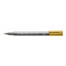 Staedtler Marker metallic brush gold (VE=10stk)