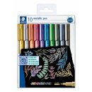 Staedtler Marker metallic pen 10 ST im Etui