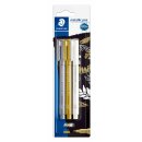 Staedtler Metal.pen gold,silber& white pen BK (VE=10stk)
