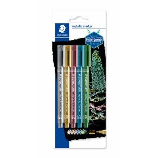 Staedtler Marker Staedtler metallic 5 ST BK (VE=10stk)