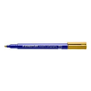 Staedtler Marker metallic calligraphy gold (VE=10stk)