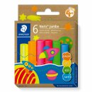 Staedtler Plastilin-Knete Noris Jumbo neon (VE=6stk)