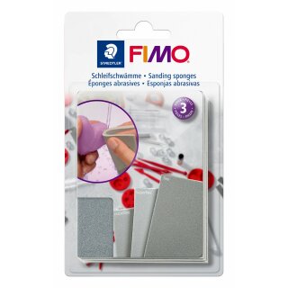 Staedtler Zubehör Fimo Schleifschwamm-Set (VE=5stk)