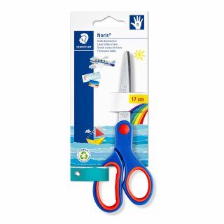 Staedtler Schere Noris 17cm, sortiert, Karton (VE=12stk)