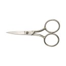 Alpen Stickschere gebogen vernickelt 4,5"