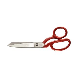 Alpen Tailors Shears 1332 Micro-Serrated Red Handles Nickel-Plated 8" (20 cm)