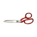 Alpen Tailors Shears 1332 Micro-Serrated Red Handles...