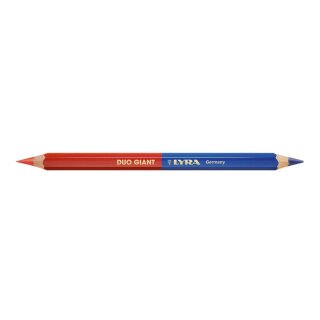 Lyra DUO Giant Bleistift blau/rot (12 Stück)