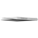 Textilia pinzetta (inox) 11,3 cm, bordi arrotondati