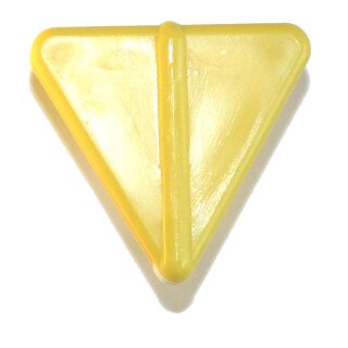 Dreiecknadelstecker 20 x 0,7 mm gelb