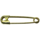 Prym Safety Pins with coil brass 105d 3/0 gold col 19 mm...