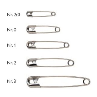 Safety Pins 50 mm (1.000 pieces)