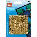 Prym Safety Pins curved with coil brass 2 gold col 38 mm...
