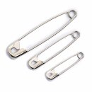 Prym Safety Pins with coil No. 0-3 silver col 27/38/50 mm...